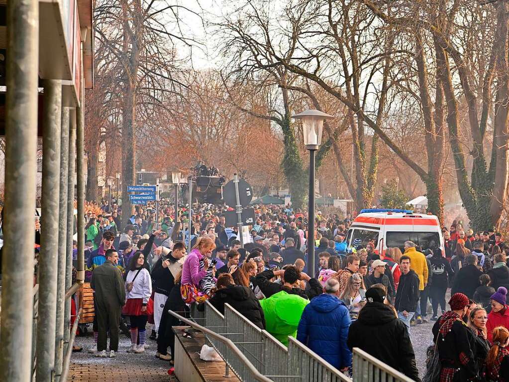 Viel bejubelt war der Fasnachtsumzug in Bad Krozingen.