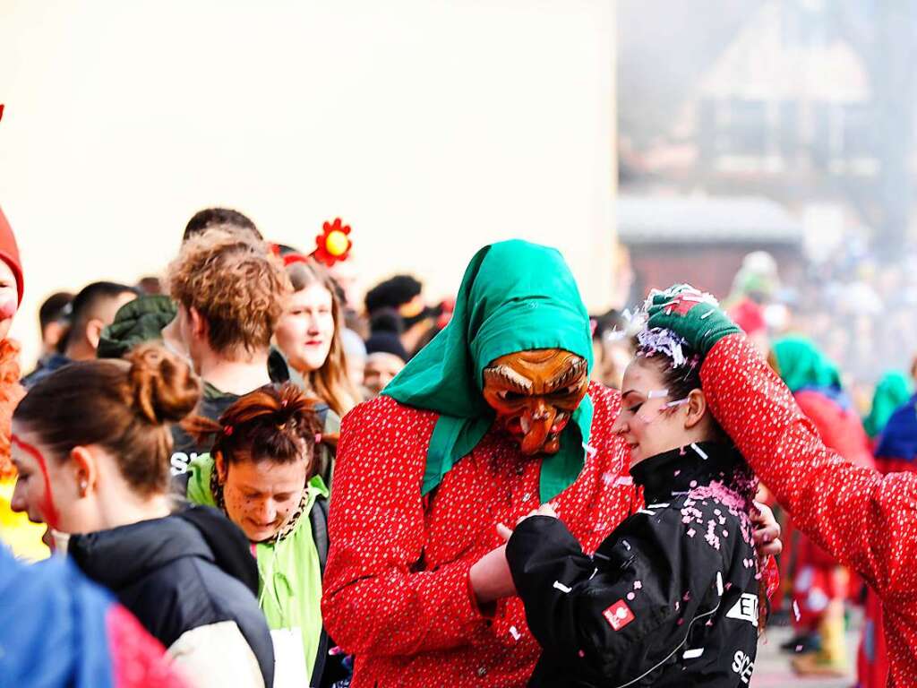 Viel bejubelt war der Fasnachtsumzug in Bad Krozingen.