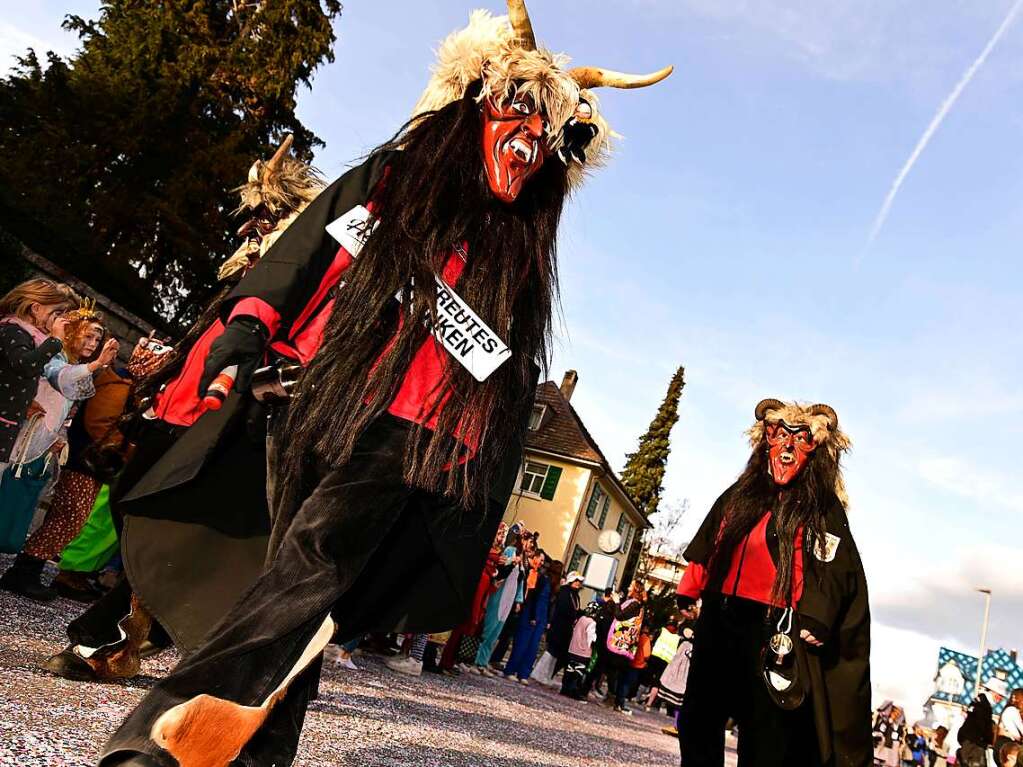 Viel bejubelt war der Fasnachtsumzug in Bad Krozingen.