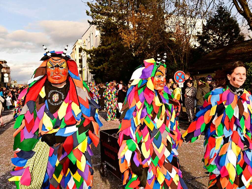 Viel bejubelt war der Fasnachtsumzug in Bad Krozingen.