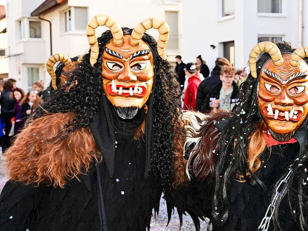 Viel bejubelt war der Fasnachtsumzug in Bad Krozingen.