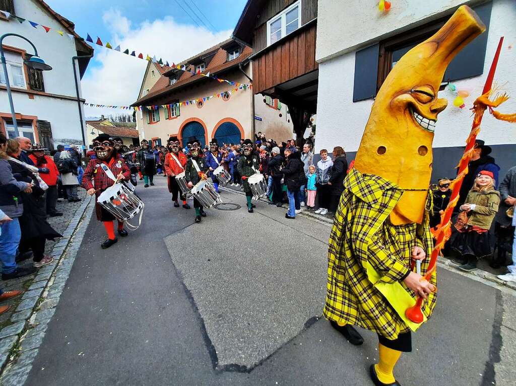 Eindrcke vom Fasnachtsumzug in Istein