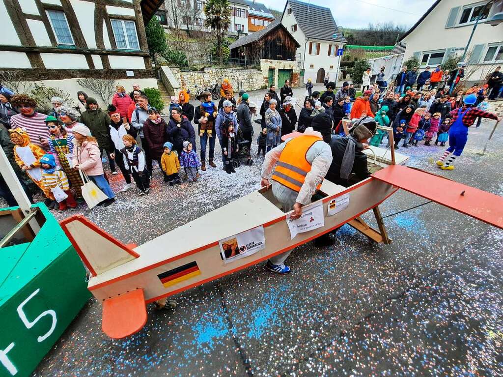 Eindrcke vom Fasnachtsumzug in Istein