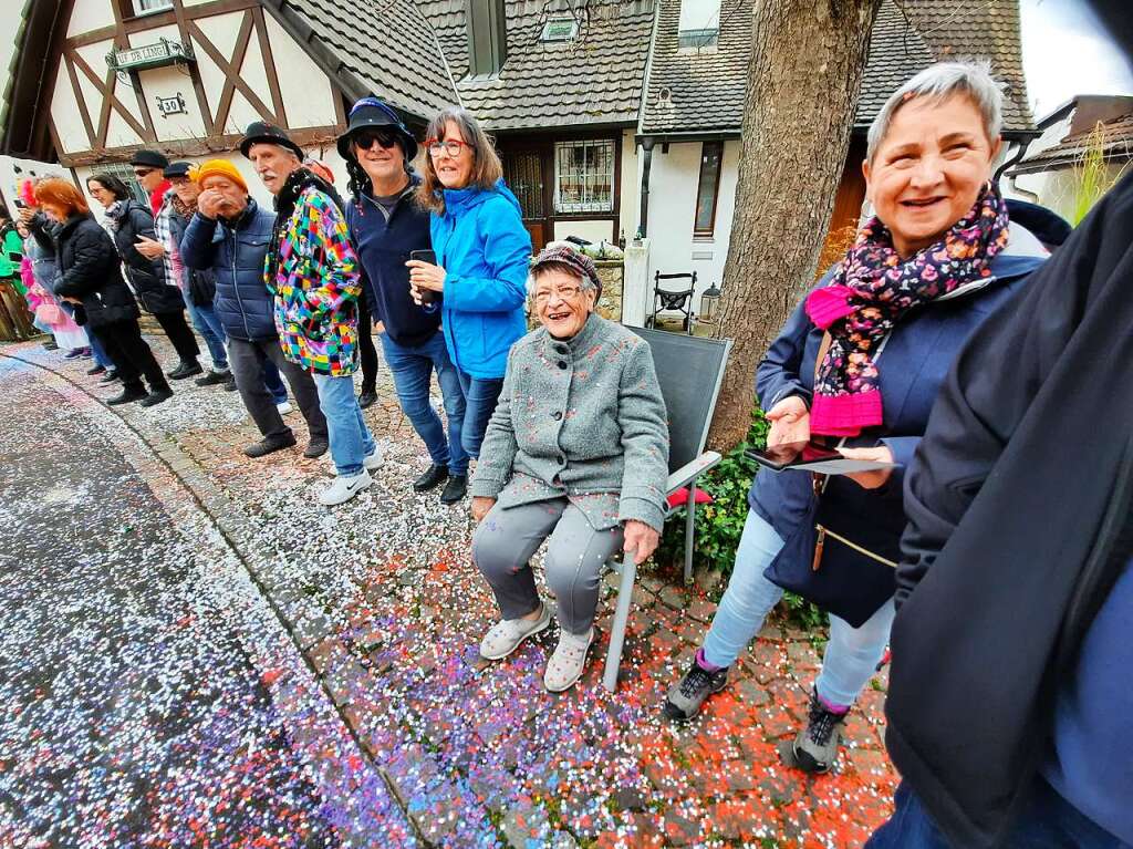 Eindrcke vom Fasnachtsumzug in Istein