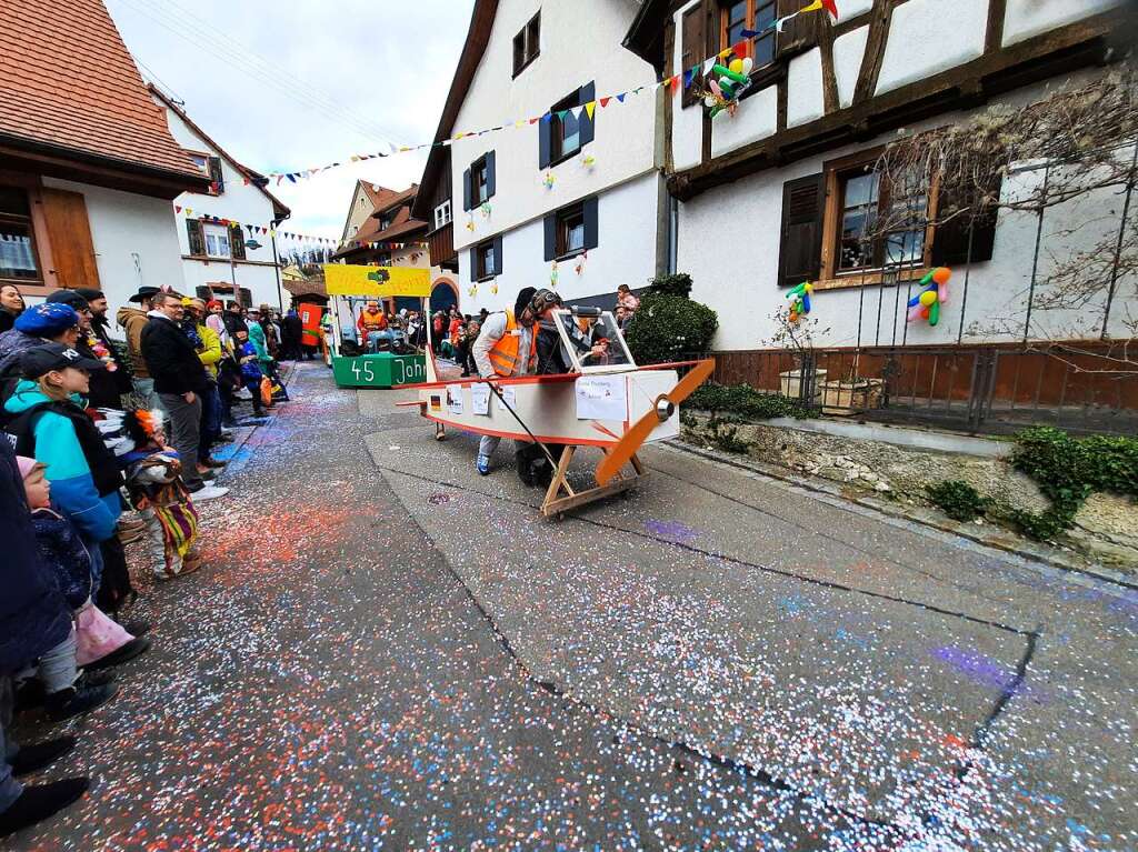 Eindrcke vom Fasnachtsumzug in Istein