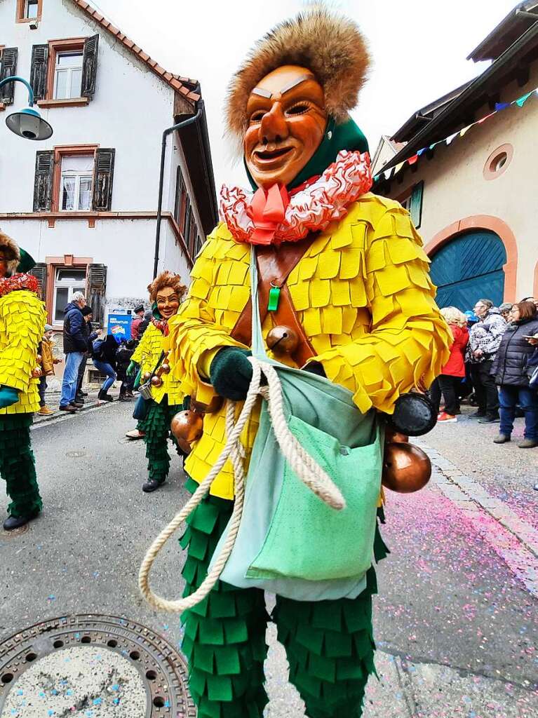 Eindrcke vom Fasnachtsumzug in Istein