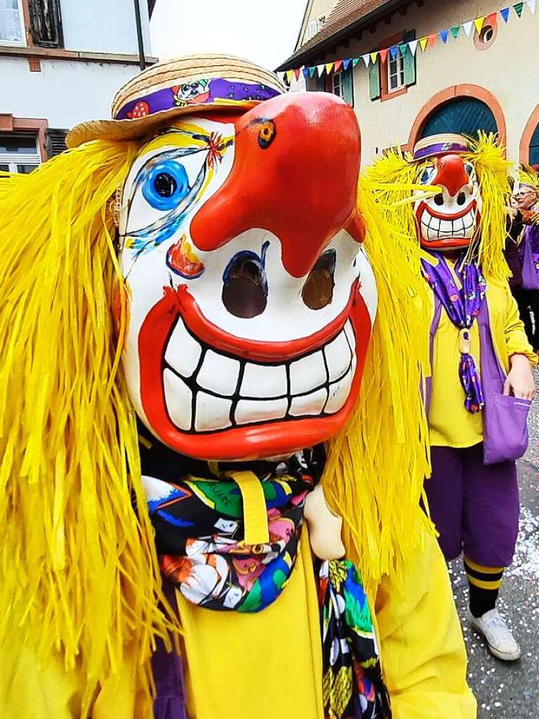 Eindrcke vom Fasnachtsumzug in Istein