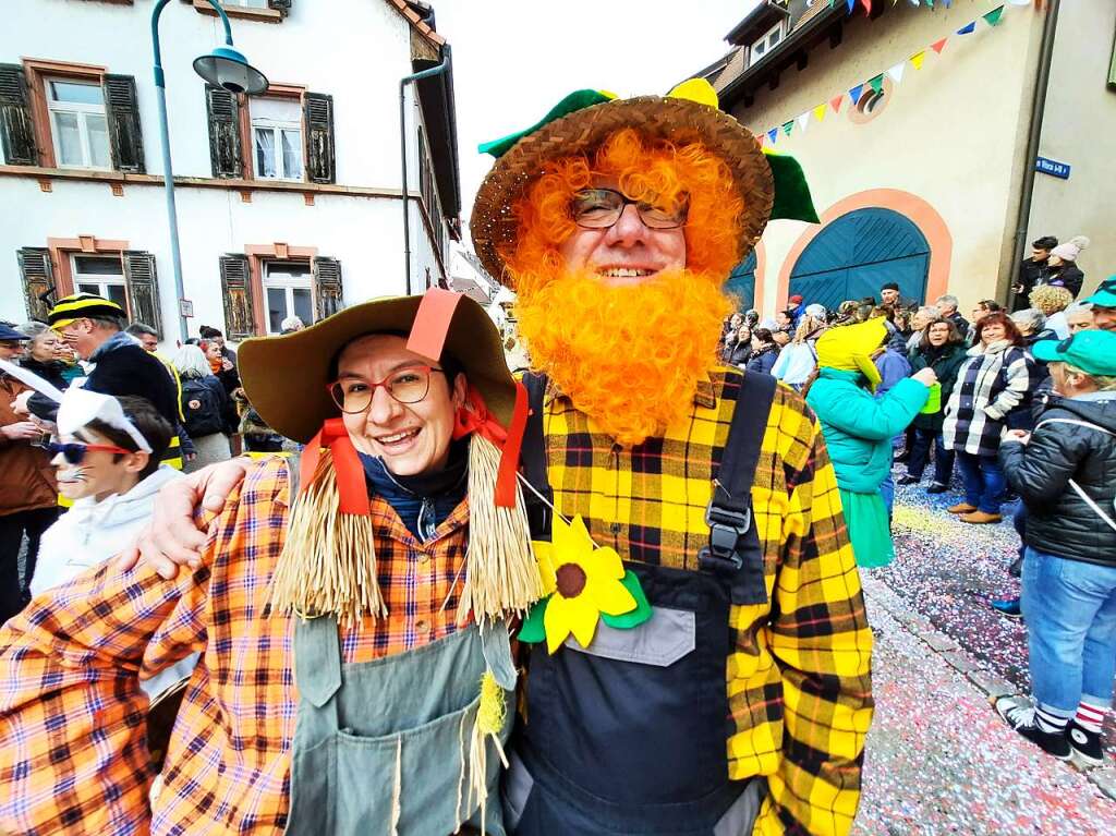 Eindrcke vom Fasnachtsumzug in Istein