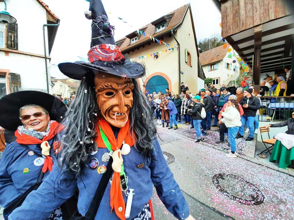 Eindrcke vom Fasnachtsumzug in Istein