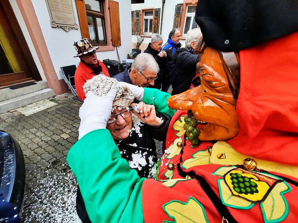 Eindrcke vom Fasnachtsumzug in Istein