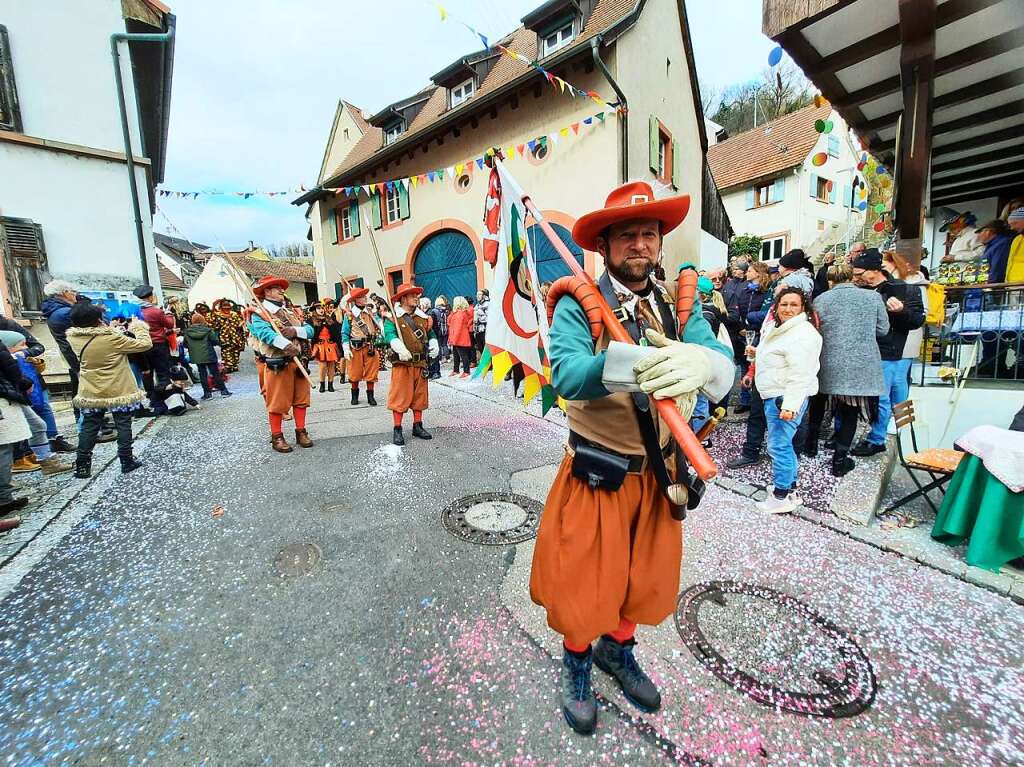 Eindrcke vom Fasnachtsumzug in Istein