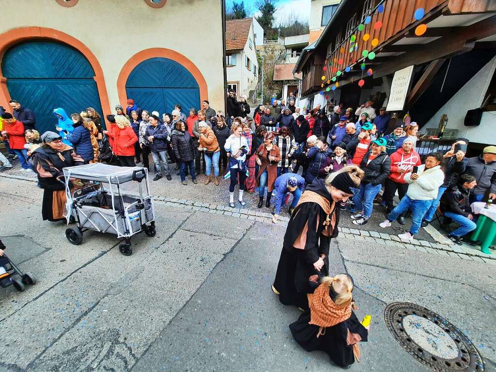 Eindrcke vom Fasnachtsumzug in Istein