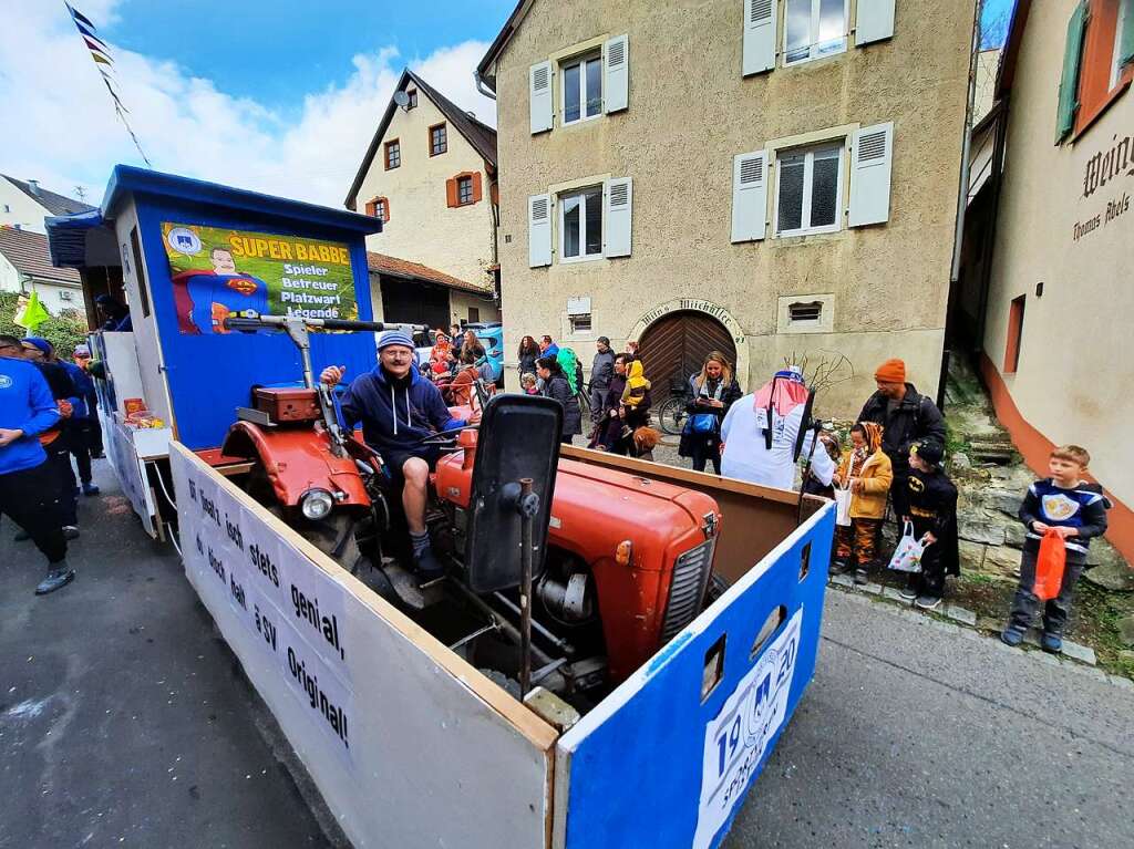 Eindrcke vom Fasnachtsumzug in Istein