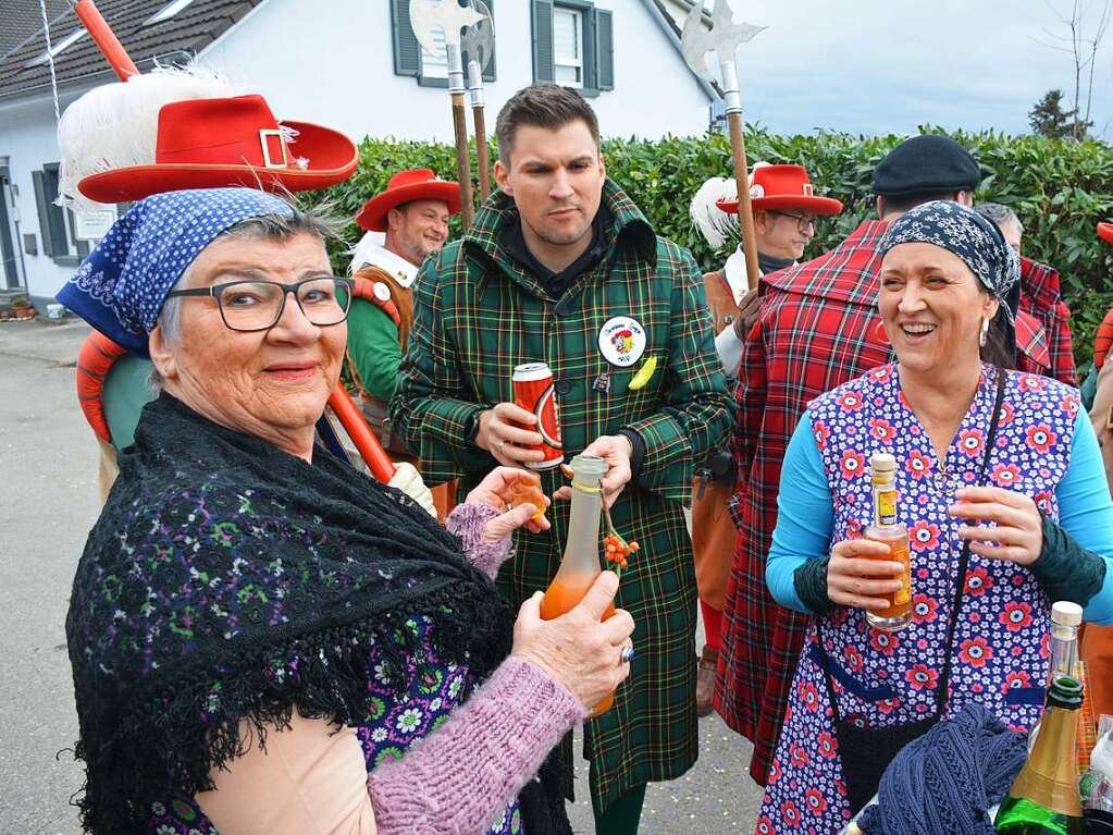 Eindrcke vom Fasnachtsumzug in Istein