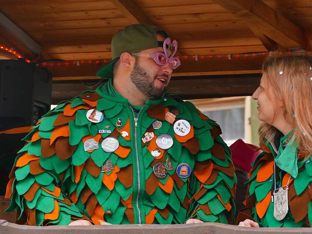 Der Fasnachtsumzug in Kandern