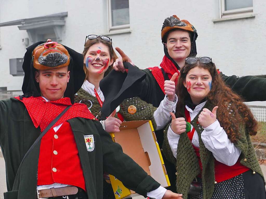 Der Fasnachtsumzug in Kandern