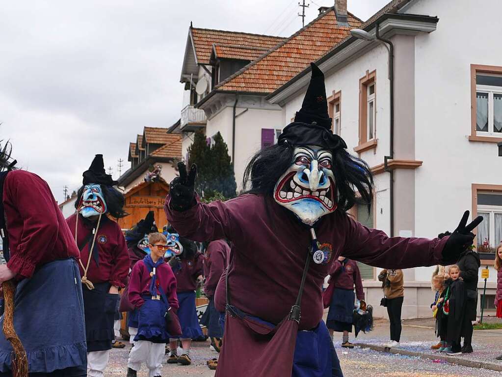 Der Fasnachtsumzug in Kandern