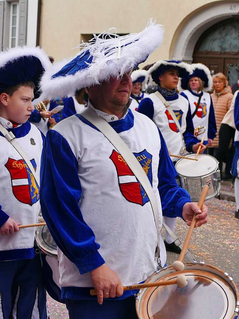 Der Fasnachtsumzug in Kandern