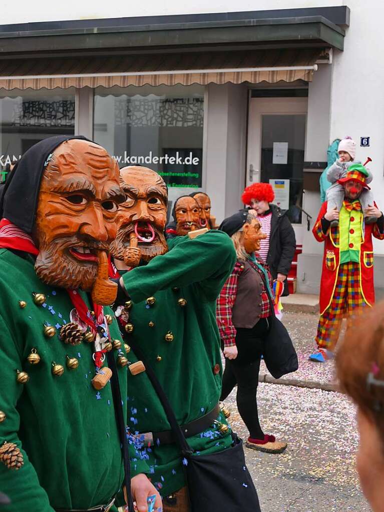 Der Fasnachtsumzug in Kandern