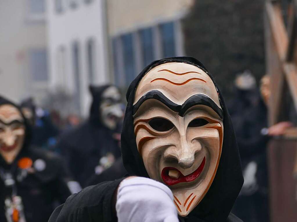 Der Fasnachtsumzug in Kandern