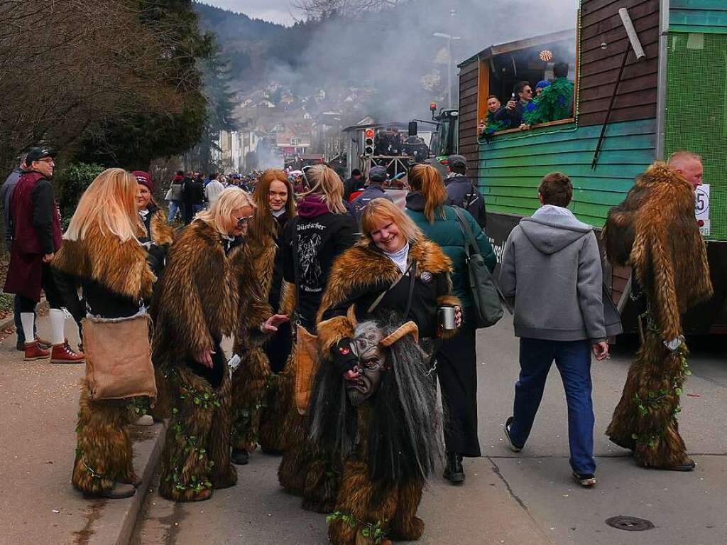 Der Fasnachtsumzug in Kandern