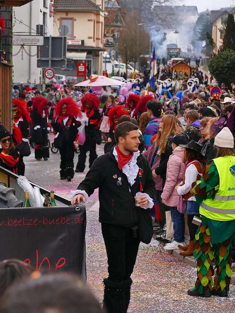 Der Fasnachtsumzug in Kandern