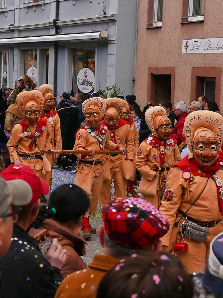 Der Fasnachtsumzug in Kandern