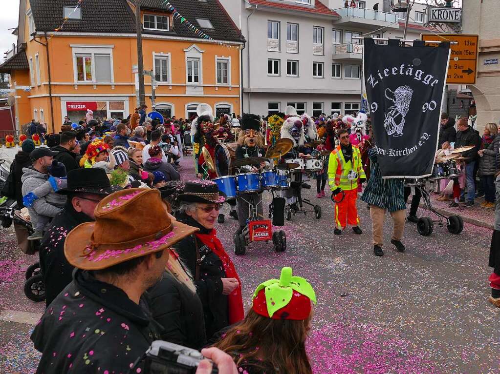 Der Fasnachtsumzug in Kandern