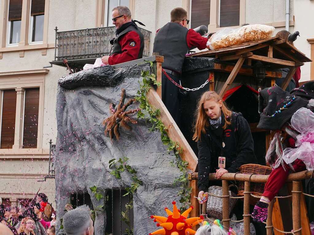 Der Fasnachtsumzug in Kandern