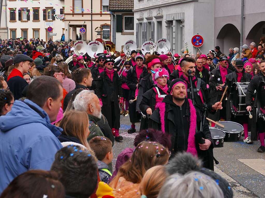 Der Fasnachtsumzug in Kandern