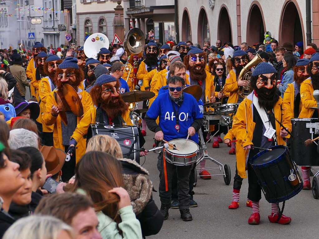 Der Fasnachtsumzug in Kandern