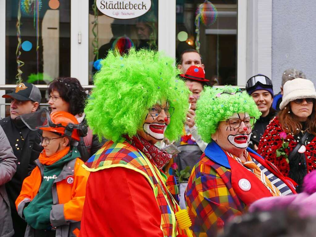 Der Fasnachtsumzug in Kandern