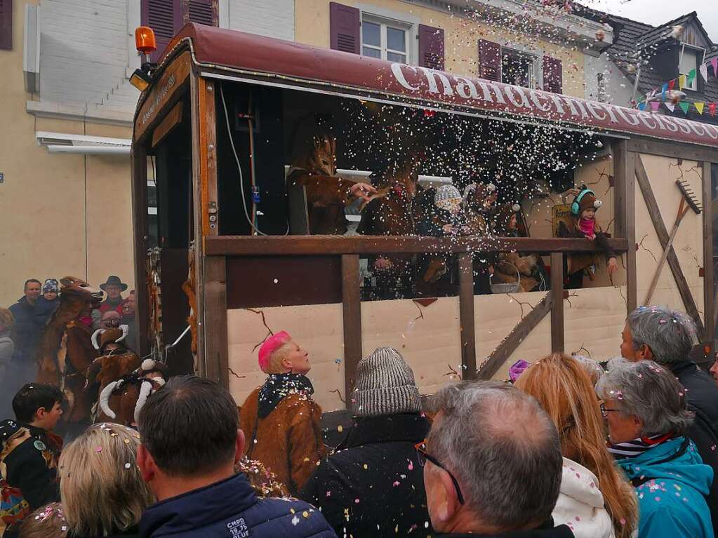 Der Fasnachtsumzug in Kandern