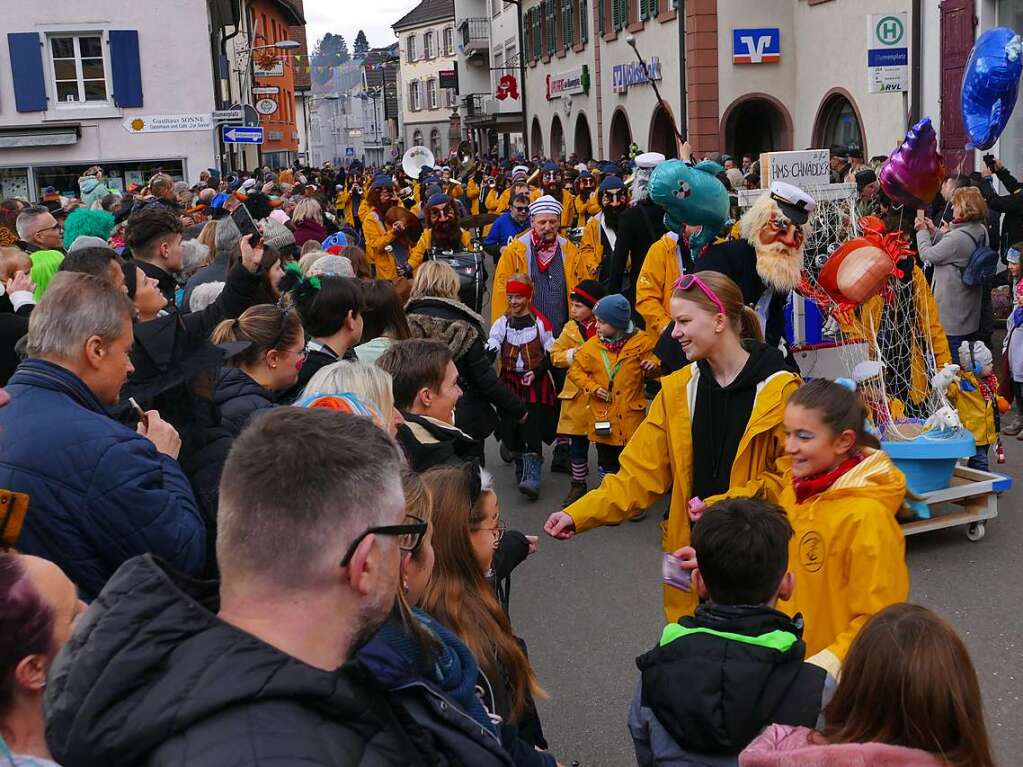 Der Fasnachtsumzug in Kandern