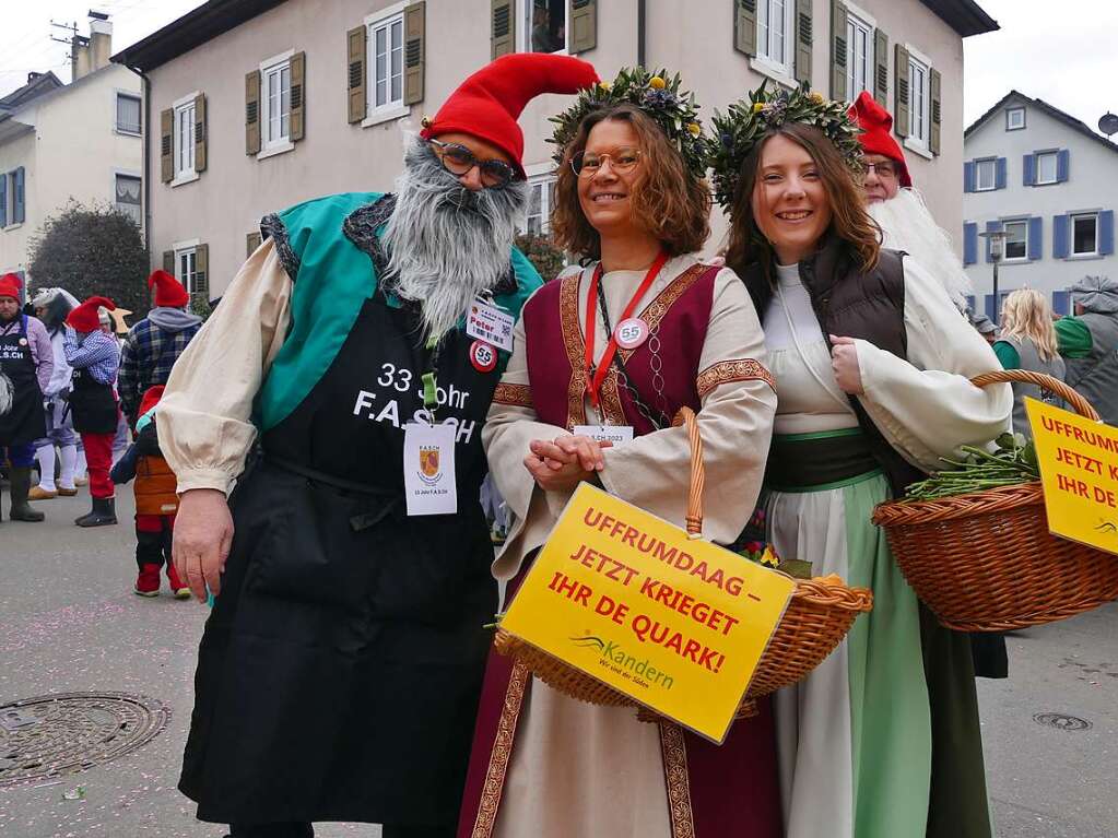 Der Fasnachtsumzug in Kandern