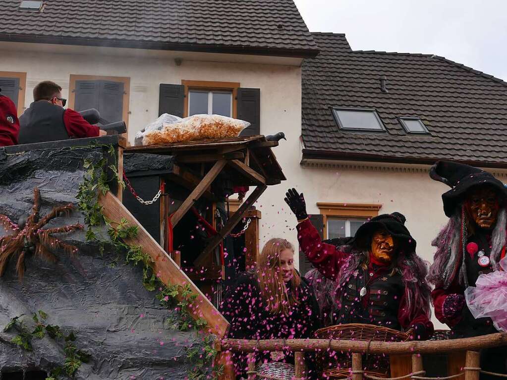 Der Fasnachtsumzug in Kandern