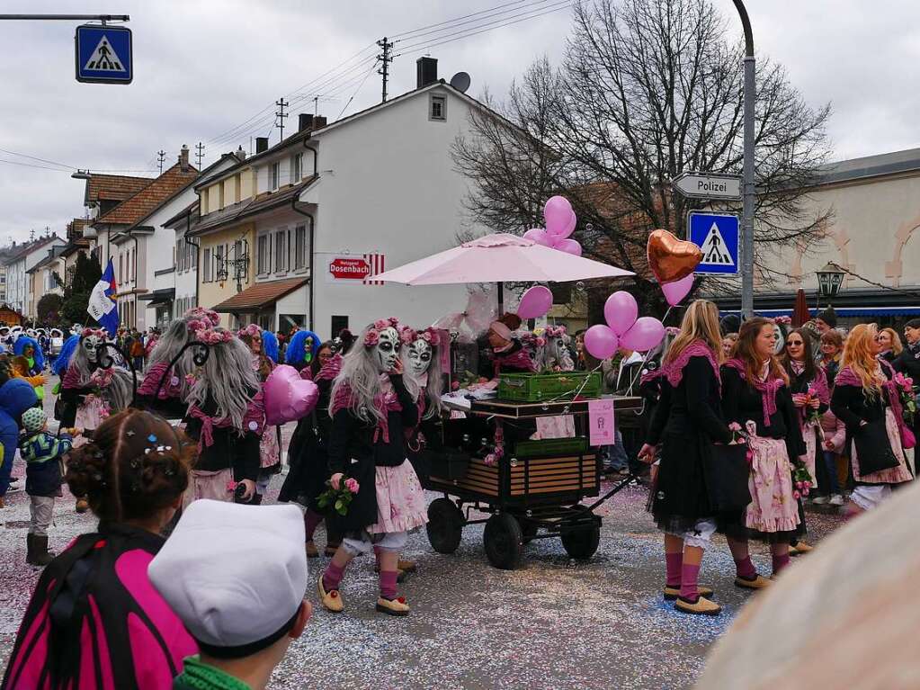 Der Fasnachtsumzug in Kandern