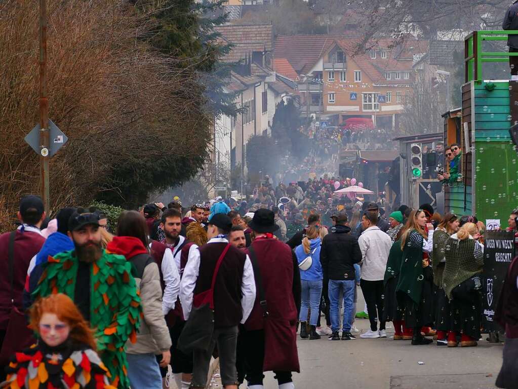 Der Fasnachtsumzug in Kandern