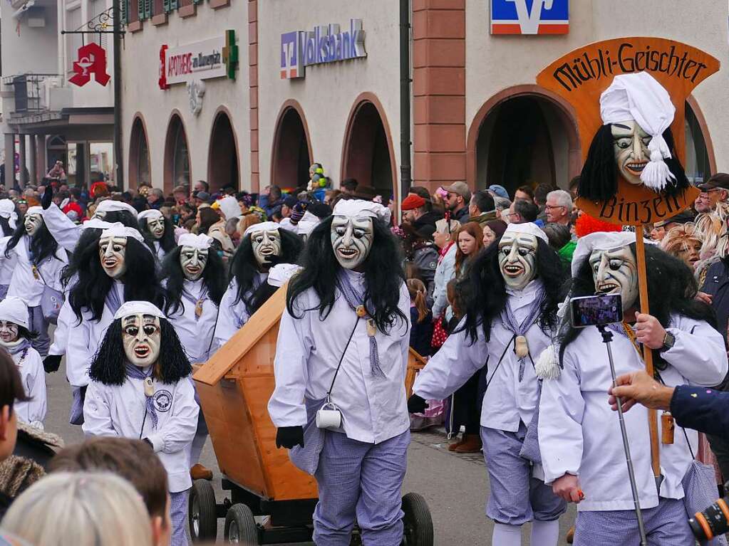 Der Fasnachtsumzug in Kandern