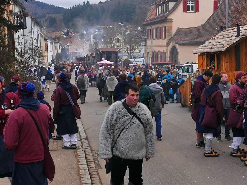 Der Fasnachtsumzug in Kandern