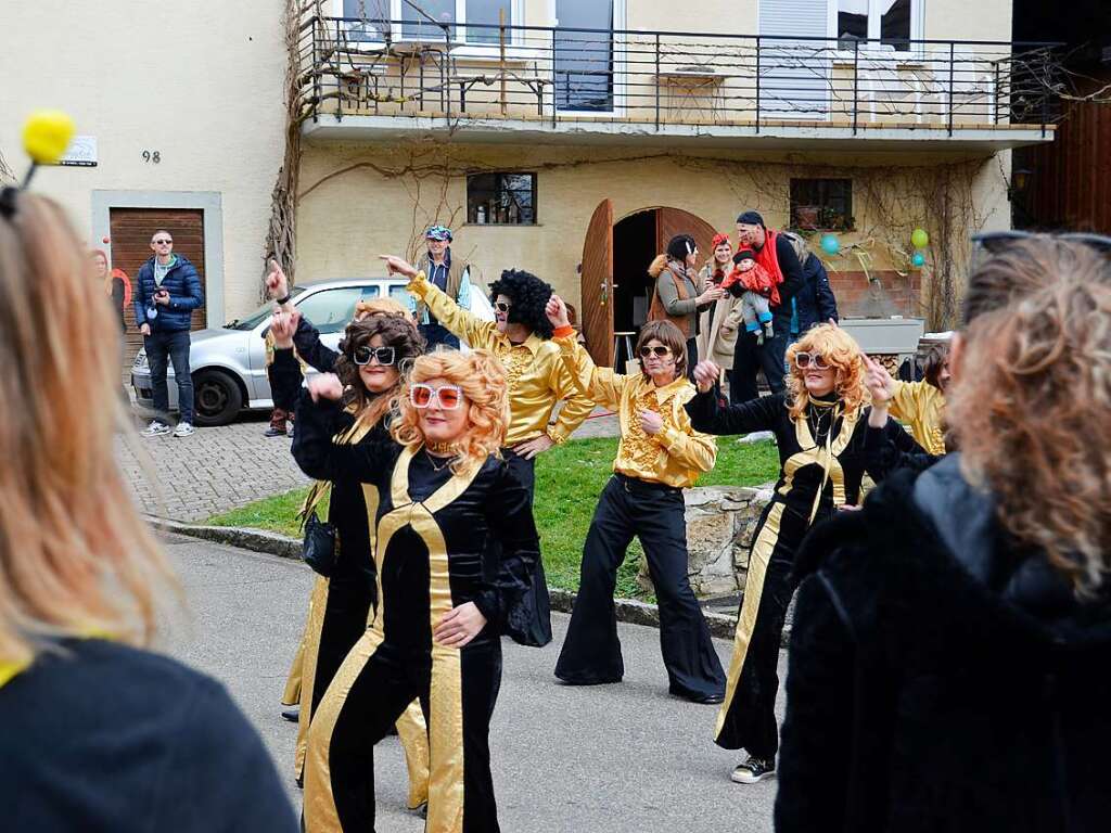 Hexen, Guggemusiker, Sportler, Hstrger – alle waren unterwegs beim Ebringer Umzug.