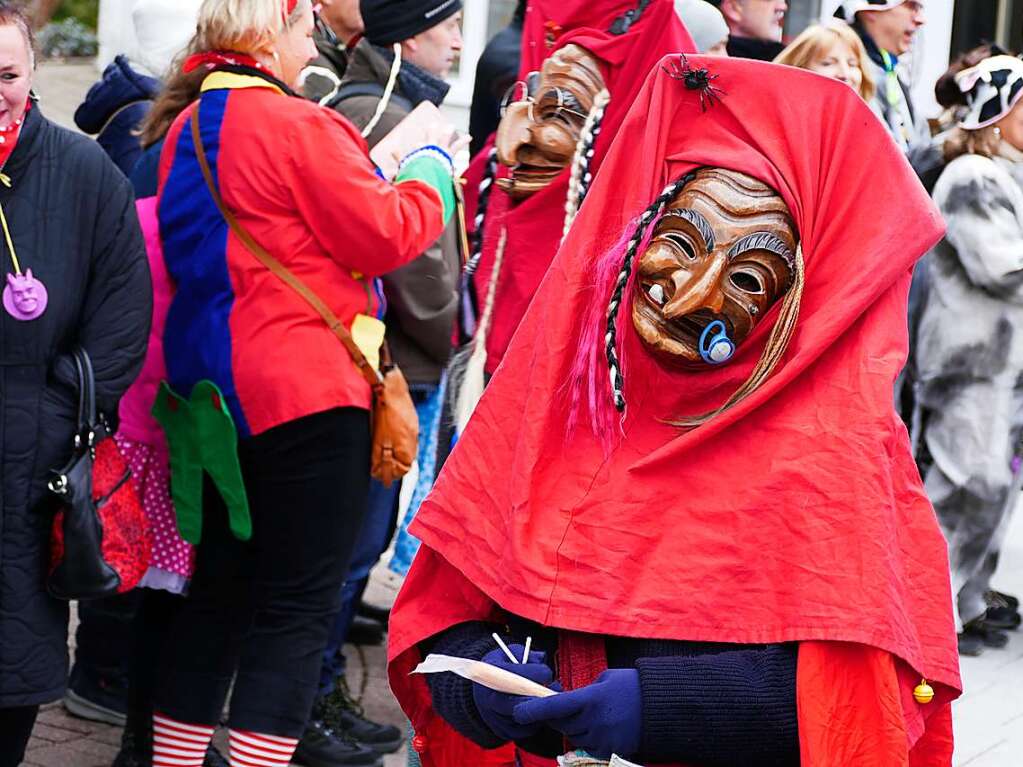 Eindrcke vom Wagenbauerumzug der Narrenzunft Hsemer Hasen in Husern.