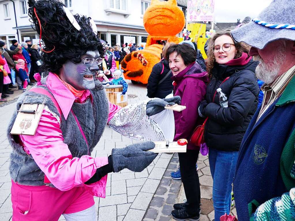 Eindrcke vom Wagenbauerumzug der Narrenzunft Hsemer Hasen in Husern.