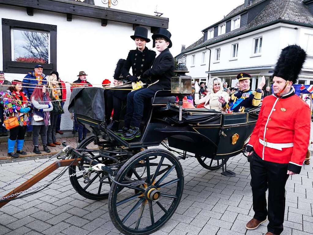 Eindrcke vom Wagenbauerumzug der Narrenzunft Hsemer Hasen in Husern.