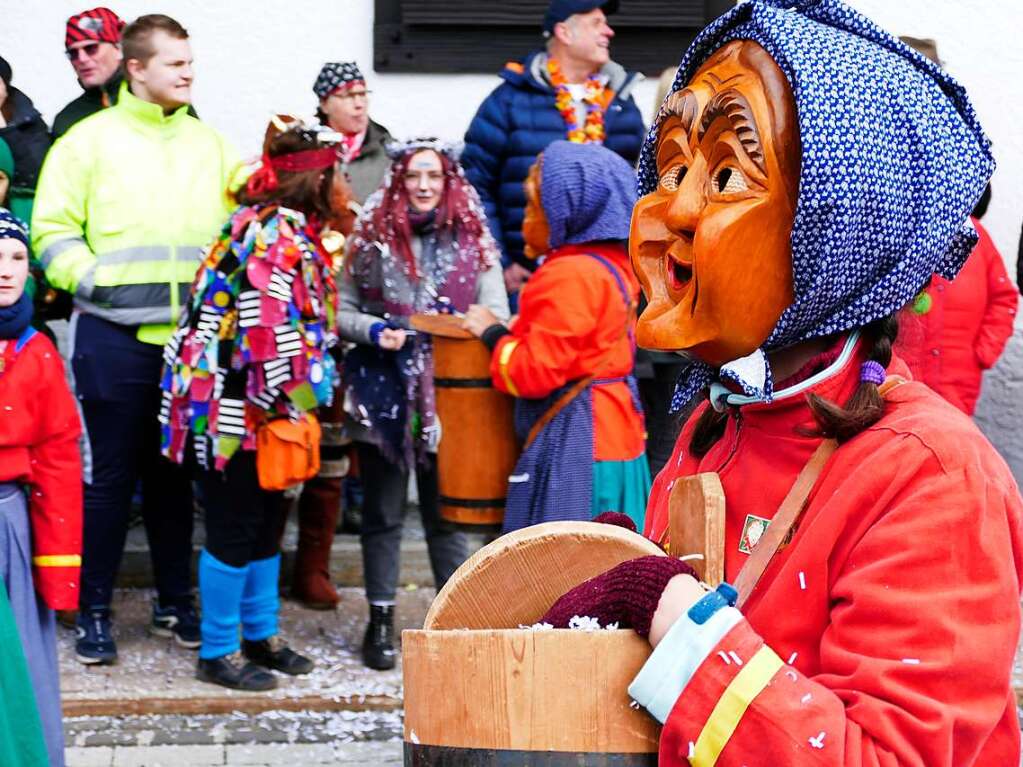 Eindrcke vom Wagenbauerumzug der Narrenzunft Hsemer Hasen in Husern.