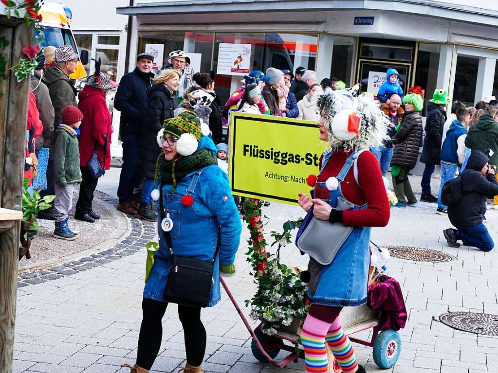 Eindrcke vom Wagenbauerumzug der Narrenzunft Hsemer Hasen in Husern.