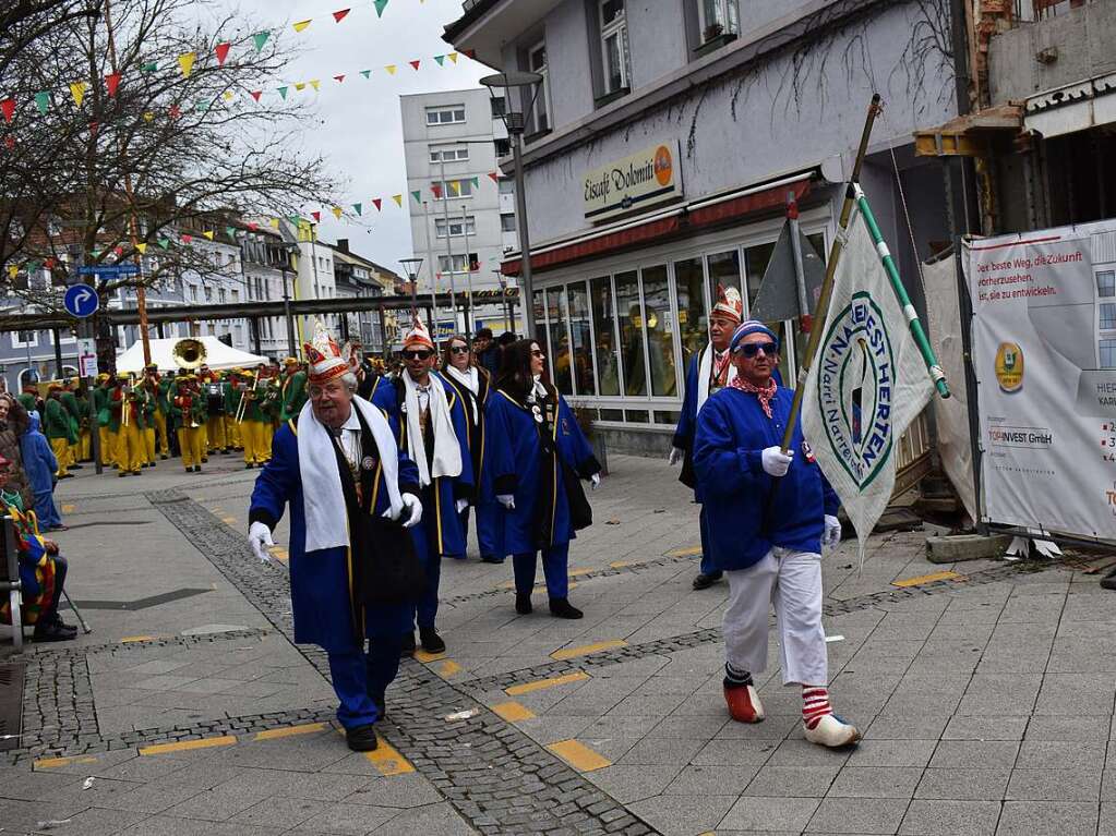 Eindrcke vom Fasnachtsumzug in Rheinfelden