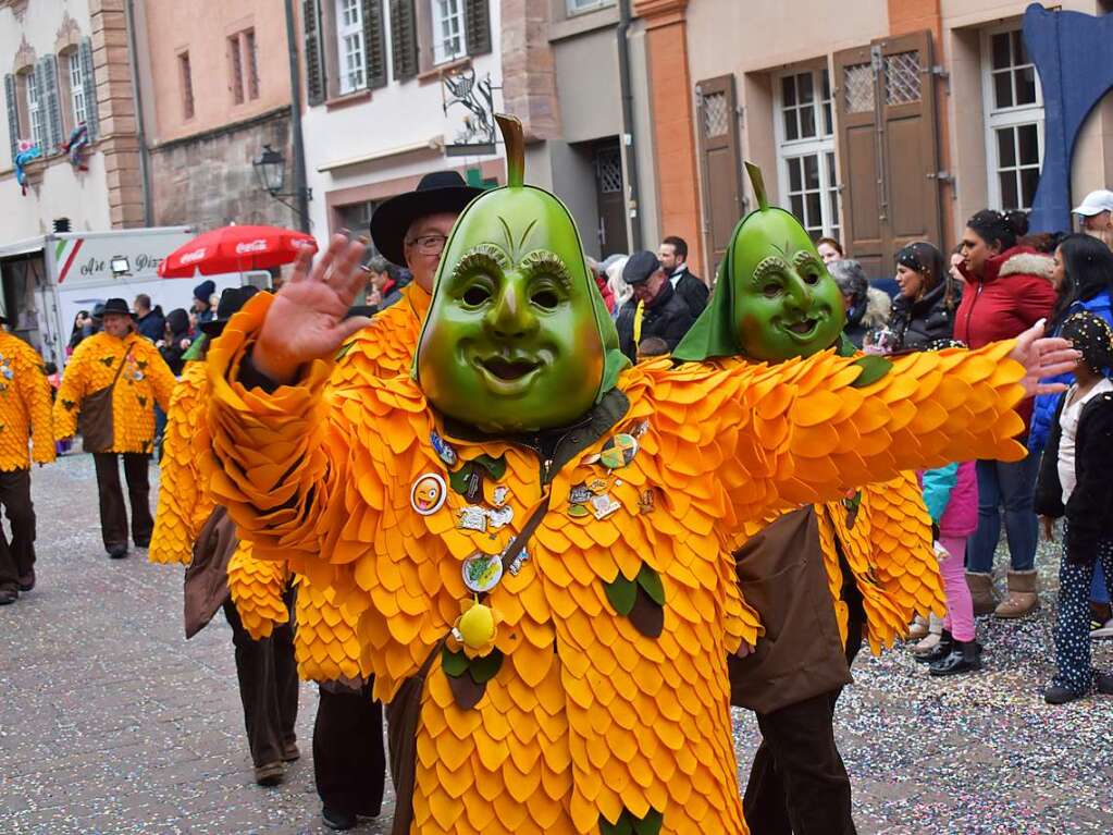 Eindrcke vom Fasnachtsumzug in Rheinfelden