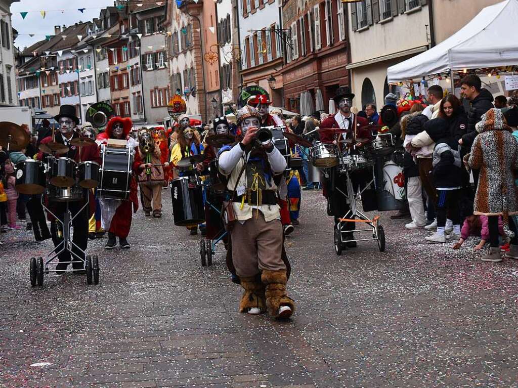 Eindrcke vom Fasnachtsumzug in Rheinfelden