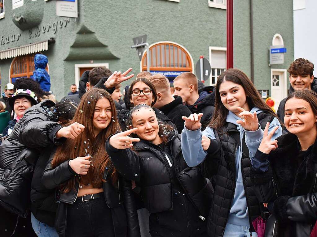 Eindrcke vom Fasnachtsumzug in Rheinfelden